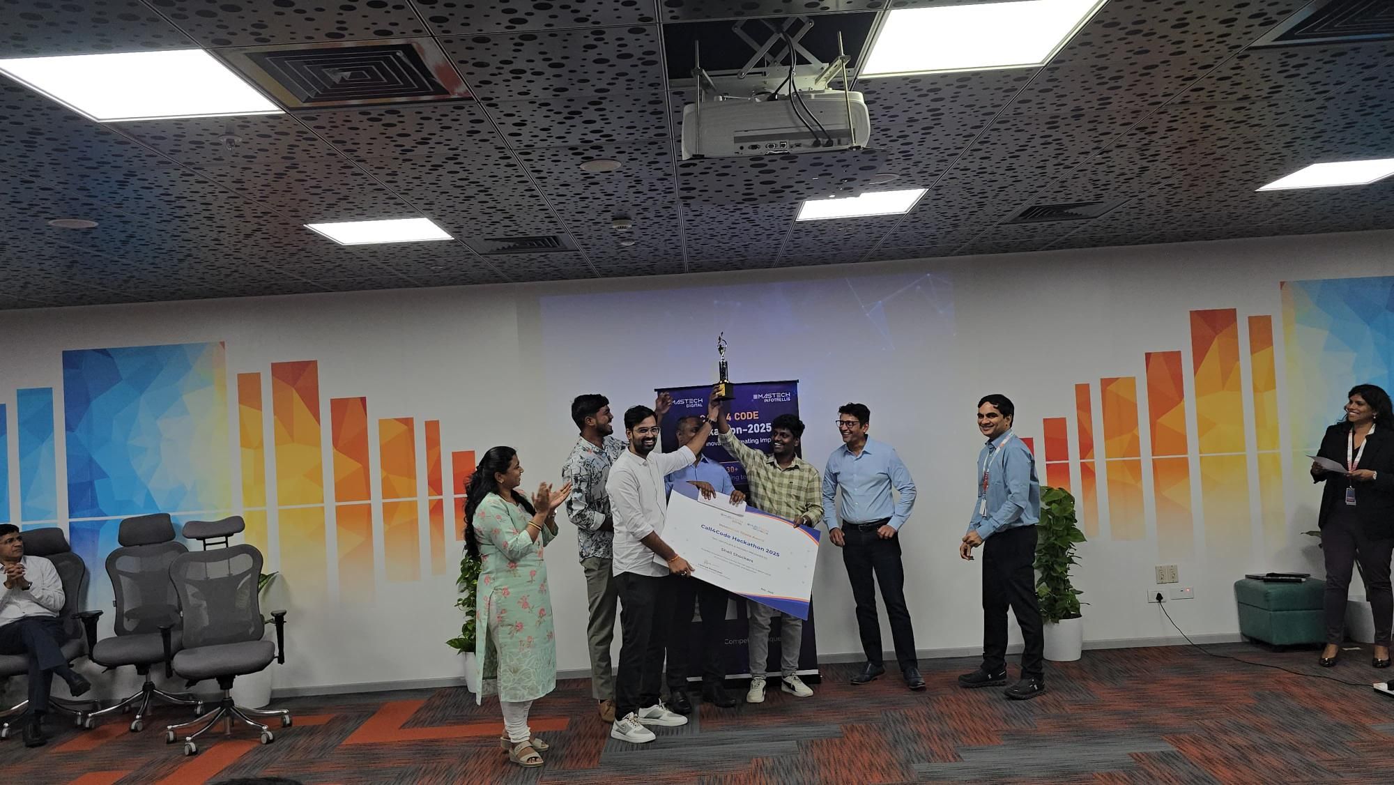 Call 4 Code Hackathon Winner Award Banner